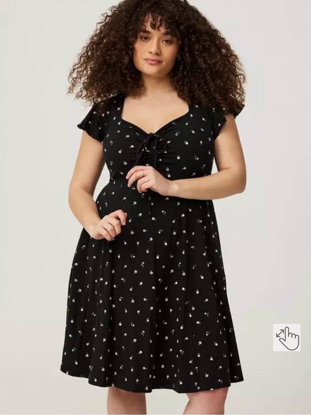 torrid Mini Bow Front Dress
